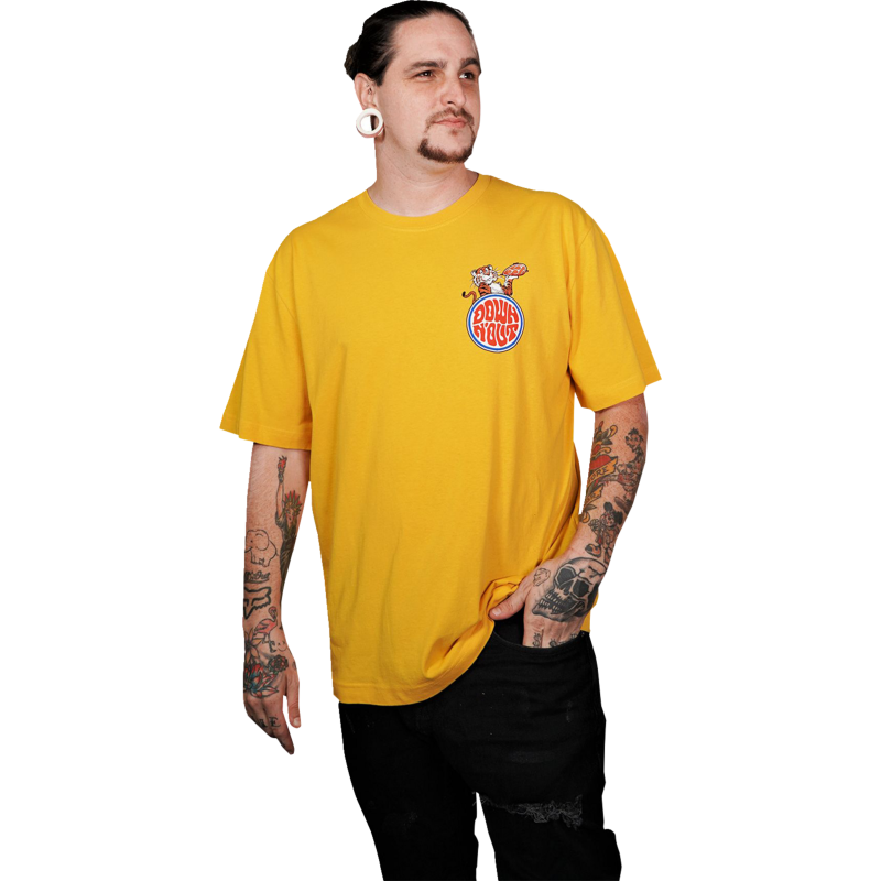 LETHAL THREAT TEE DNO TIGERTANK YLW 3X DT10051XXXL
