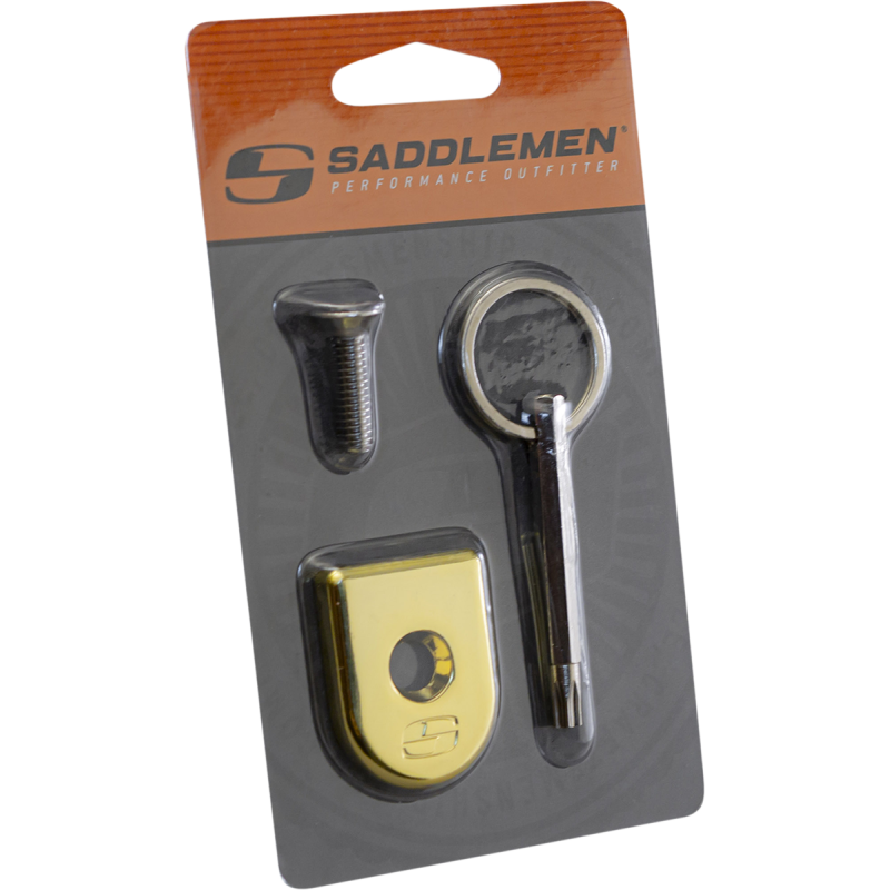 SADDLEMEN SCREW SEAT SECURITY GOLD 8911GO