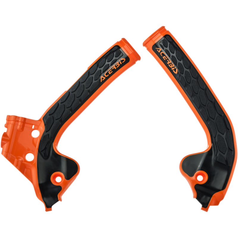 ACERBIS FRAME GUARDS- X-GRIP TC85, SX85:18-22, MC85:ORANGE/BLACK 2686045225