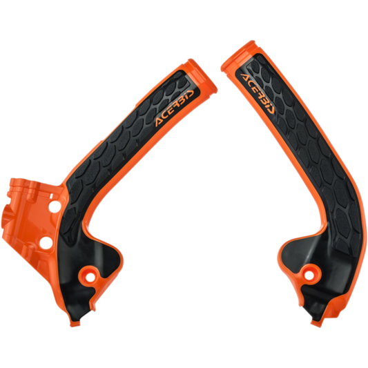 ACERBIS FRAME GUARDS- X-GRIP TC85, SX85:18-22, MC85:ORANGE/BLACK 2686045225