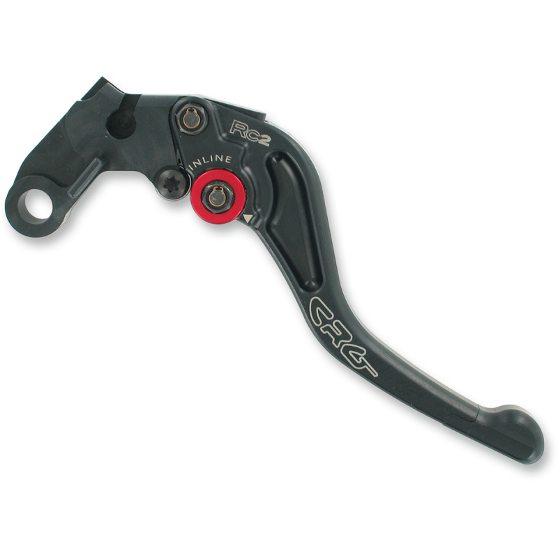 CRG CLUTCH LEVER RC2 SHORT BLACK 2AN-614-H-B