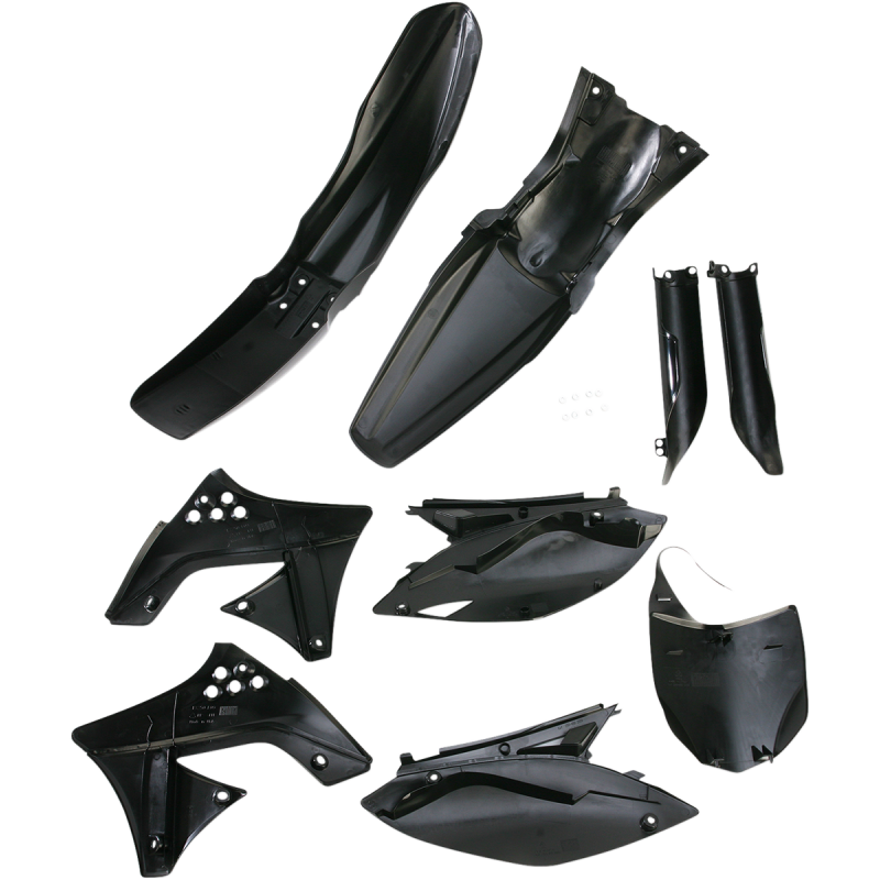 ACERBIS PLASTIC KIT FULL- KX250F:09-10 BLACK 2198050001