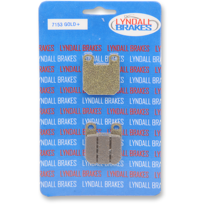 LYNDALL RACING BRAKES LLC PM 2/4 PISTON CALIPERS GOLD PLUS B/PADS 1720-0047