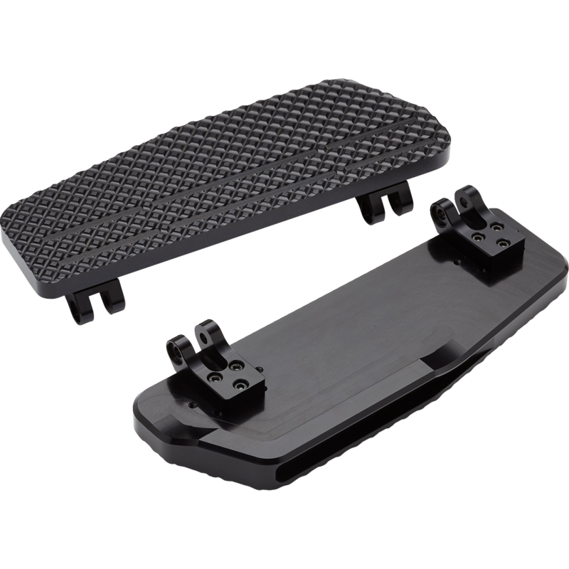 LA CHOPPERS FLOORBOARD PERF BLK LA-P101-00B