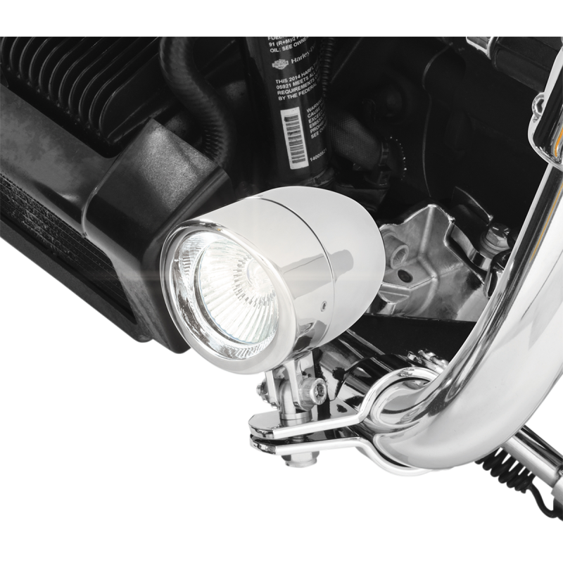 SHOW CHROME 1 1/4" HWY BAR MINI HALOGEN  KIT 55-365
