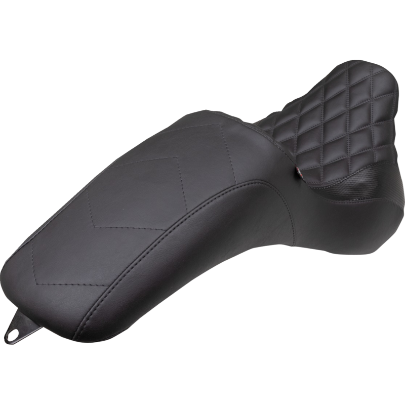 MUSTANG TRIPPER FASTBACK SEAT BLACK DOUBLE DIAMOND STREET BOB 18-23 75152