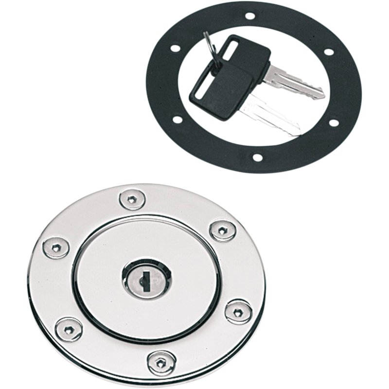 DRAG SPECIALTIES AERO GAS CAP 95MM VENTED (EA) 1914-1526