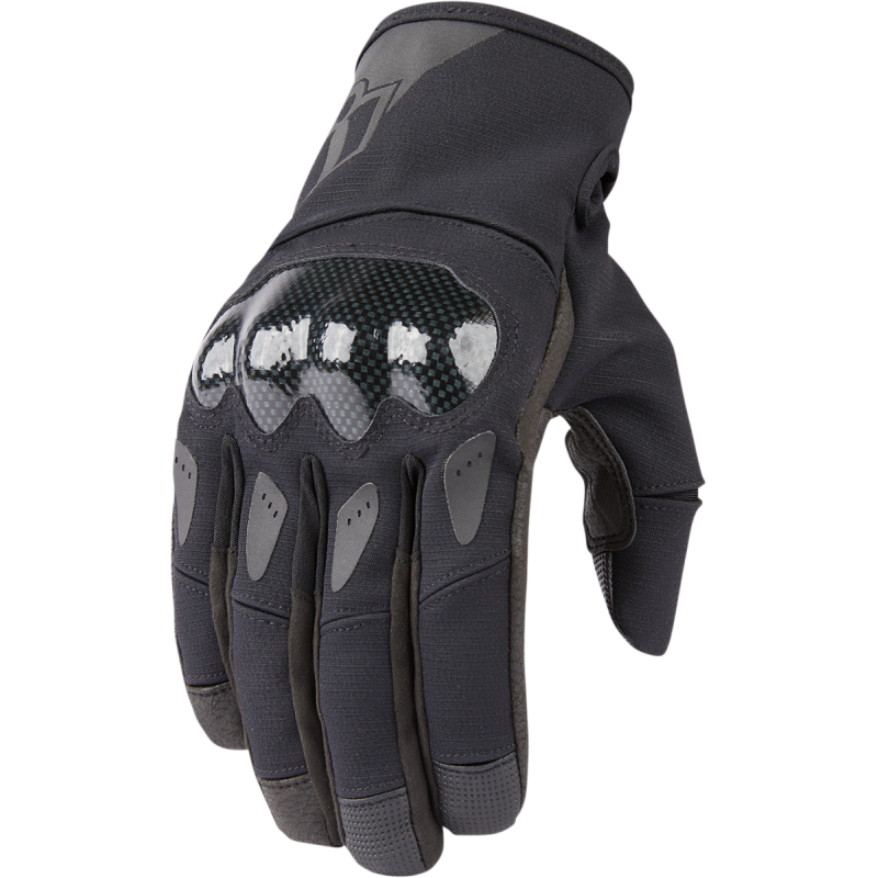 ICON STORMHAWK CE GLOVE BLACK MD 3301-3966