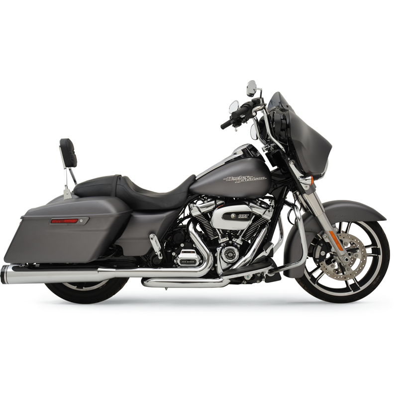 KHROME WERKS EXHAUST W/4.5" MUF 17-19 FLHT CHR 200400A