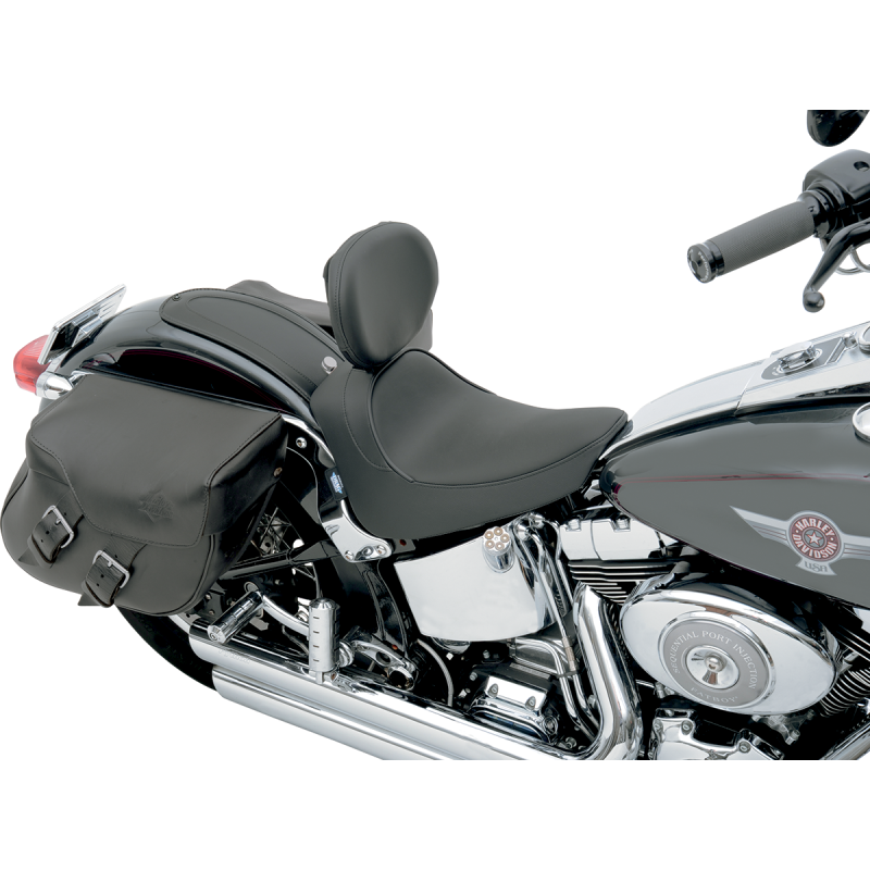 DRAG SPECIALTIES 00-05 FX/FLST SOLO SEAT SMOOTH F/B/REST 0802-0632
