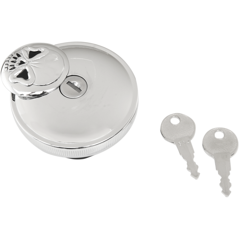 DRAG SPECIALTIES L96-19 CAP VNT W/LOCK SKLCHR 03-0320AS-A