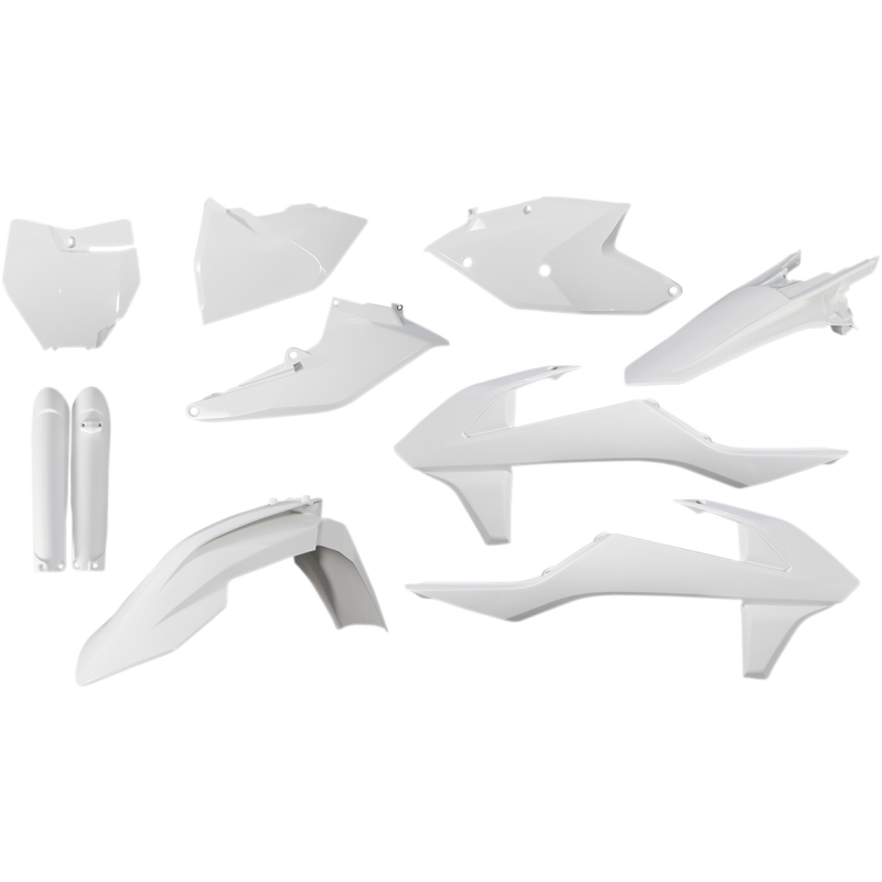 ACERBIS PLASTIC KIT KTM WHT 2421060002