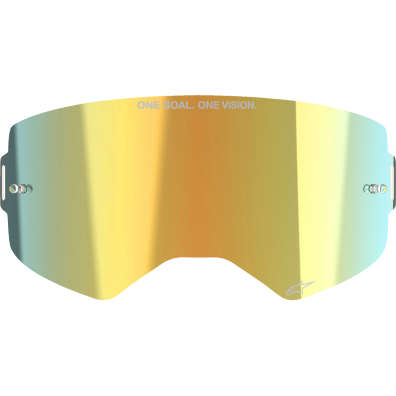 ALPINESTARS GOGGLES LENS GOGGLE SUPERTECH MIR GLD 9100325-9250