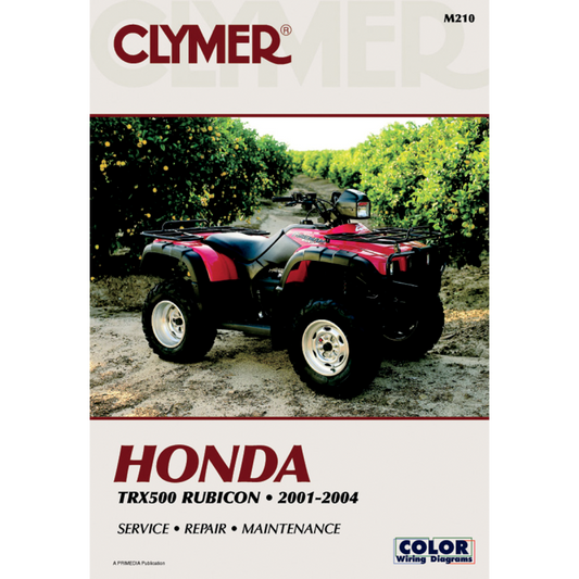 CLYMER 01-04 HONDA TRX500F MANUAL CM210
