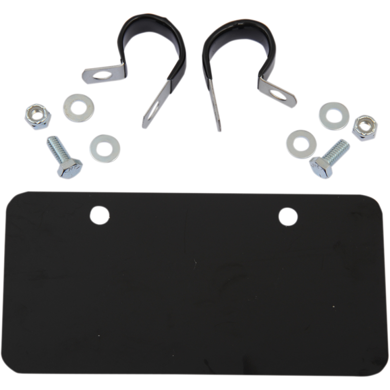 MOOSE UTILITY DIVISION MUD LICENSE PLT HOLDR-BLK P28-6830B