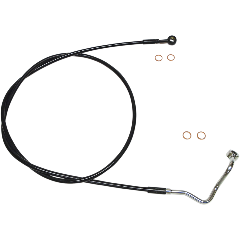 MAGNUM BRAKE LINE - UPPER - ABS - BLACK SBB1415-69