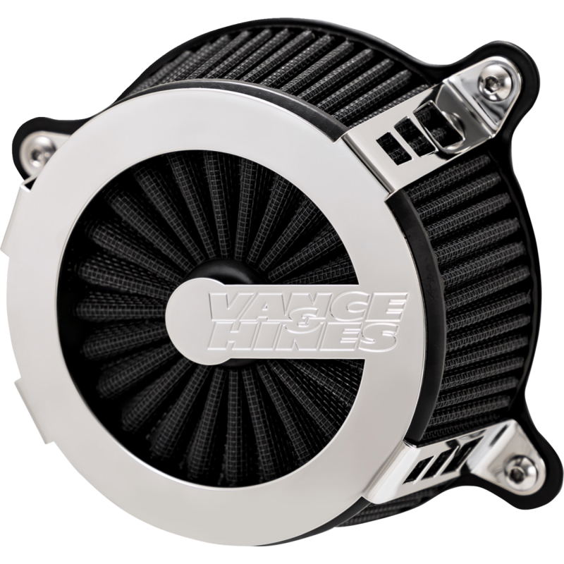 VANCE & HINES M8 AIR CLEANER V02 CAGE F CHR 70356