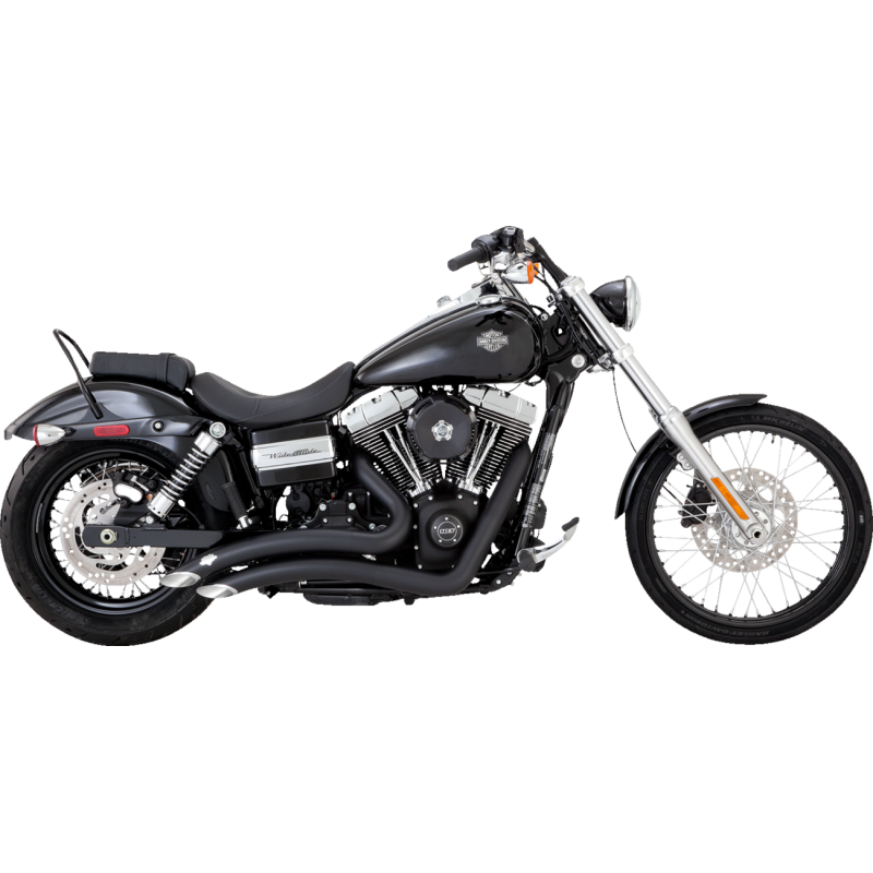 VANCE & HINES 12-17 DYN EXHAUST BIG RADIUS BLK PCX 43371