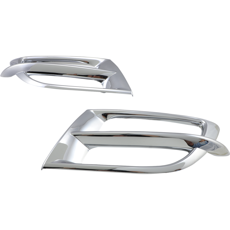 SHOW CHROME SIDE FAIRING ACCENT GRILLES PR 52-682