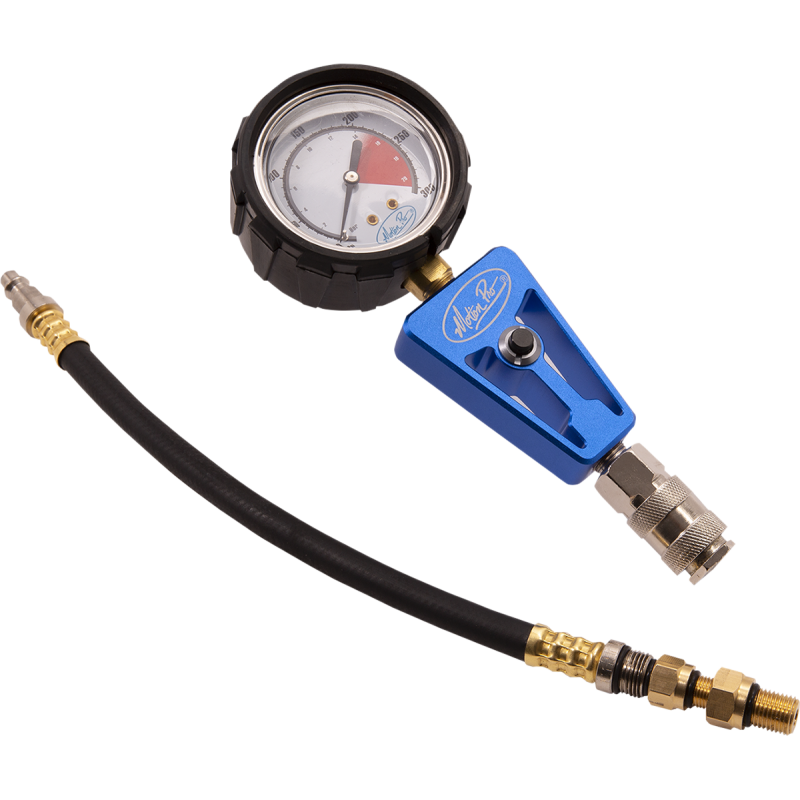 MOTION PRO COMPRESSION TESTER WITH 10 MM, 12 MM, 14 MM ADAPTERS 08-0651