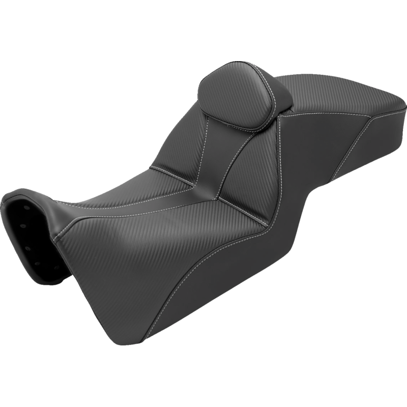 SADDLEMEN ADV TOUR SEAT - LOW W/ BACKREST - BLACK - PAN AM '21-'23 821-34-201BR