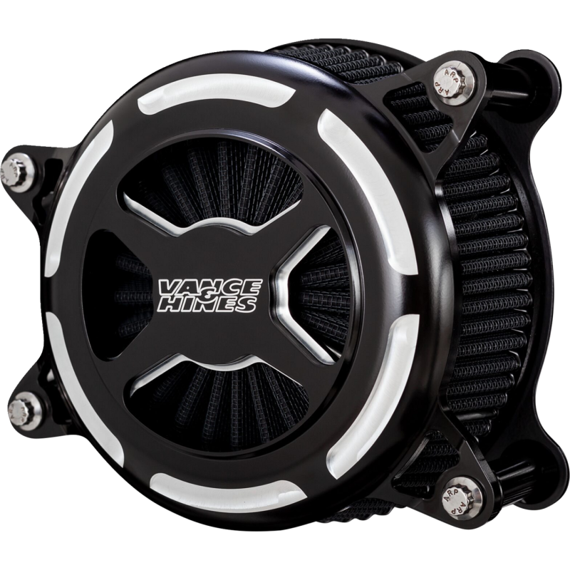 VANCE & HINES 91-23 XL AIR CLEANER V02X BLK CONT 42339