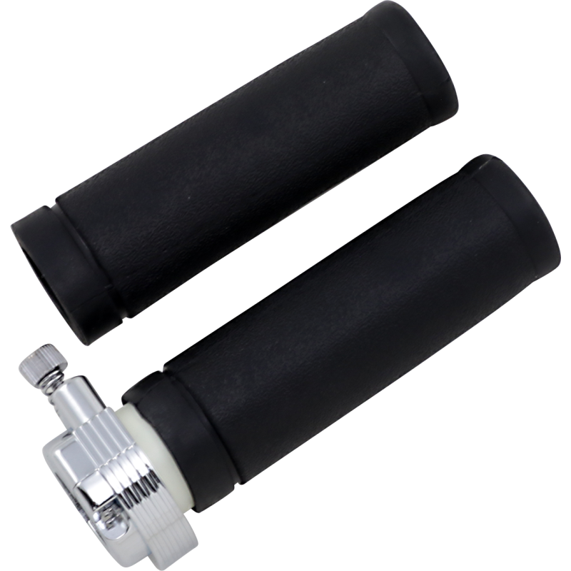 DRAG SPECIALTIES 81-95 THROTTLE ASSMBLY F/ DUAL CBLE (PR) DS-243128