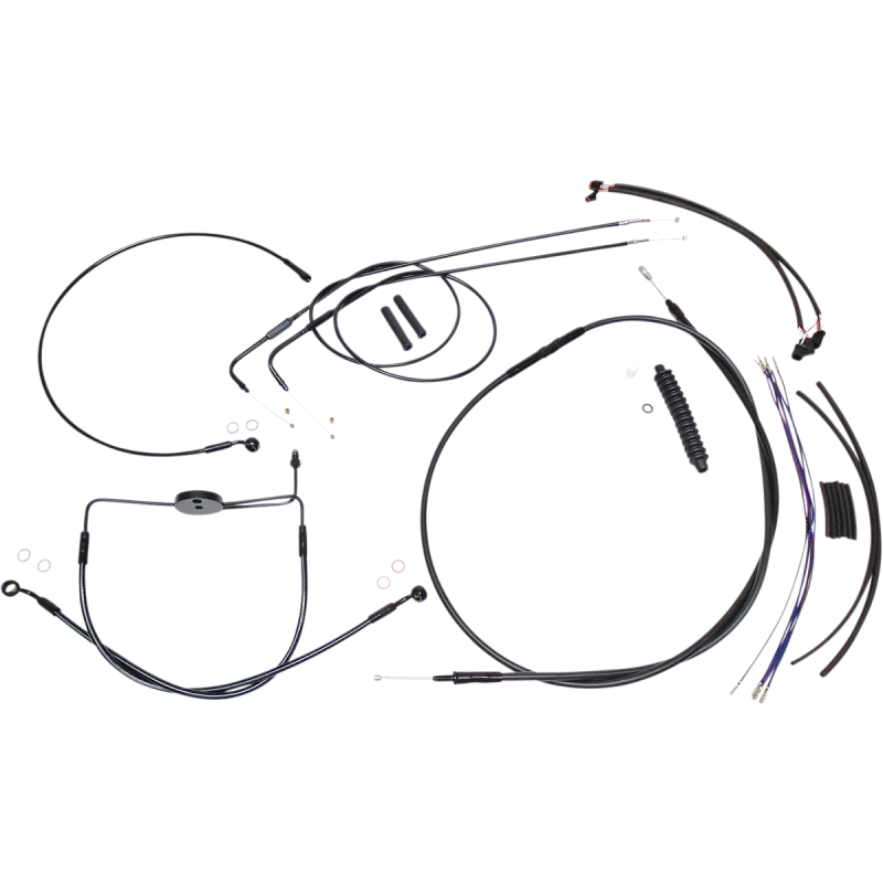 MAGNUM CONTROL CABLE KIT - XR - BLACK 486201