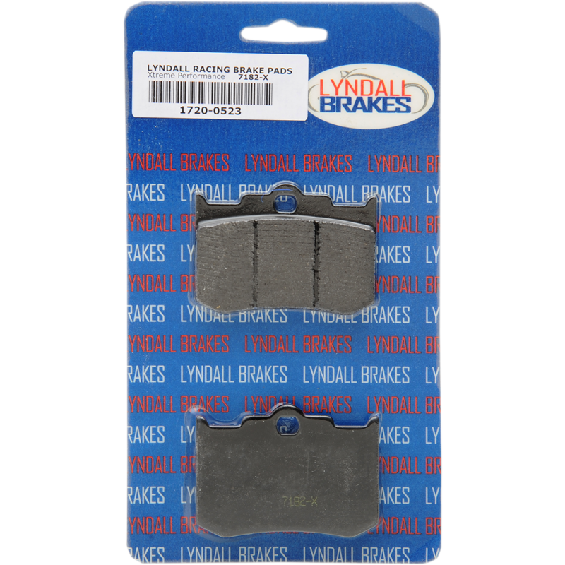 LYNDALL RACING BRAKES LLC BRAKE PADS XTRM PM 4PSTN 7182X