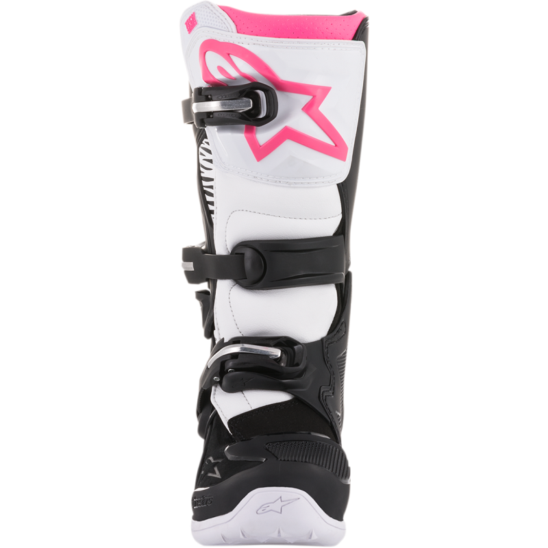 ALPINESTARS BOOT 4W TECH 3 BK/WT/PK 8 2013218-130-8