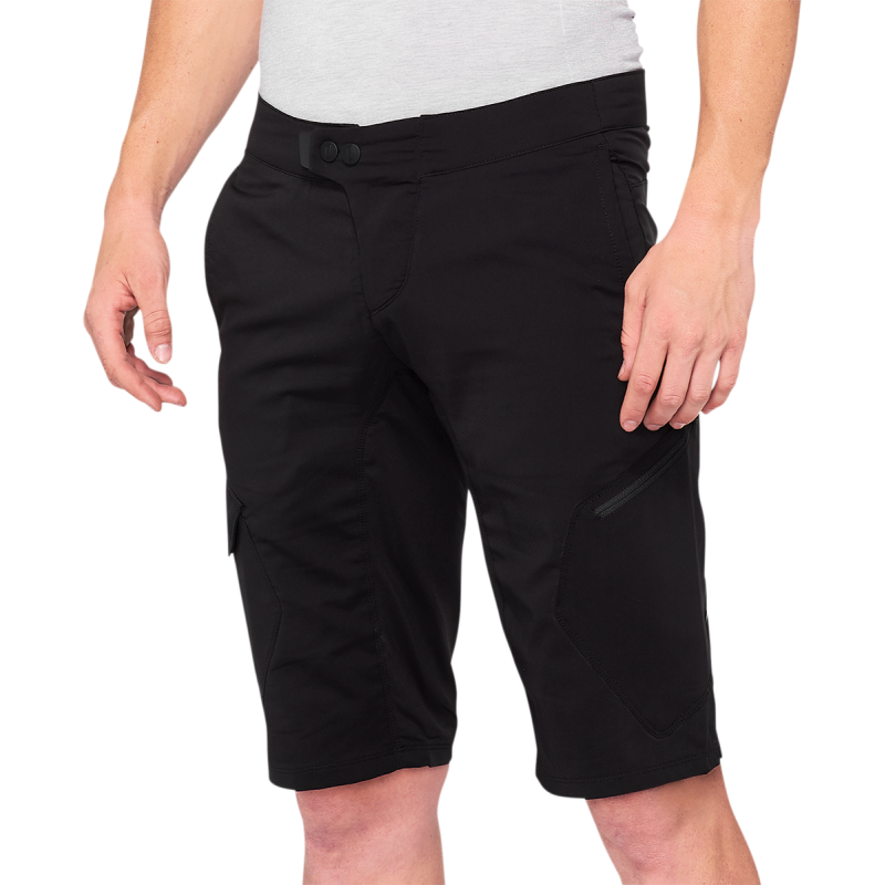 100% RIDECAMP SHORTS BLACK 30 40029-00001