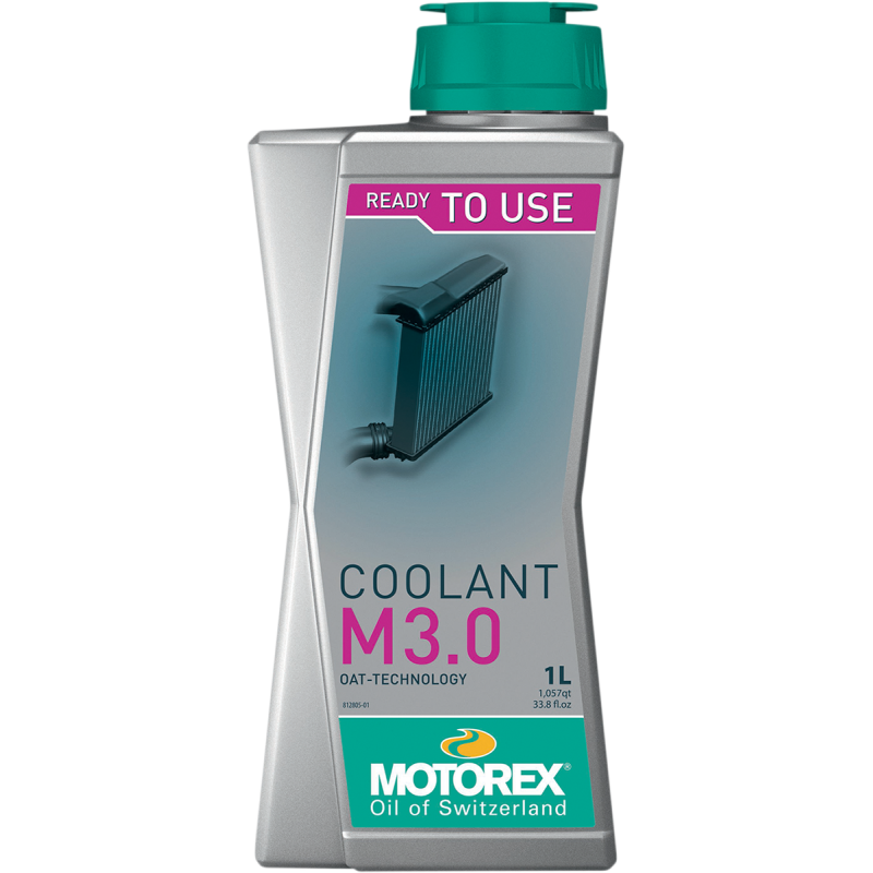 MOTOREX COOLANT M3.0 PRE-MIXED 1L 308100