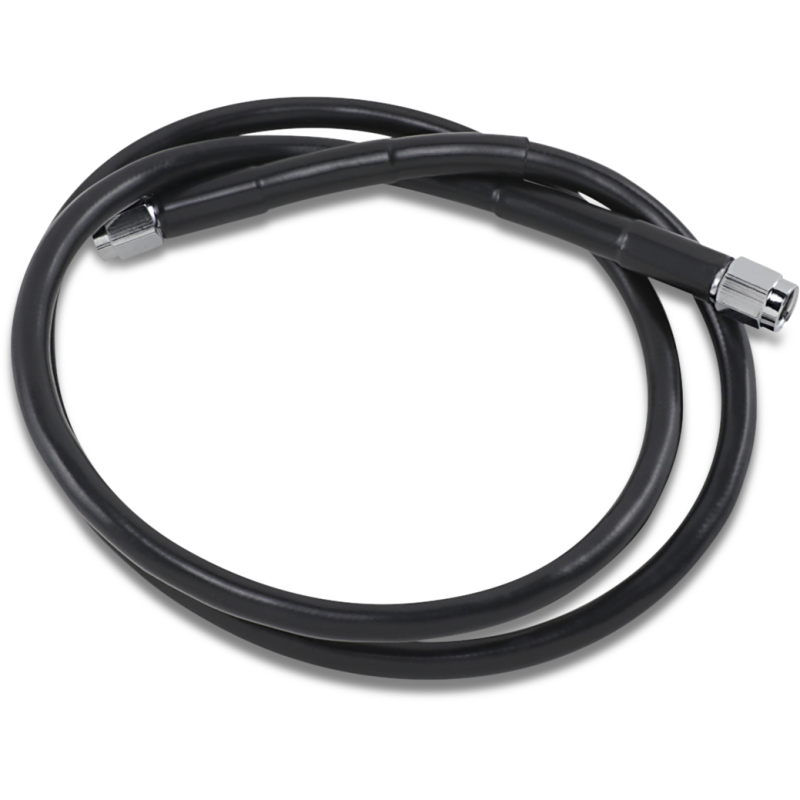 DRAG SPECIALTIES BLACK S/S BRAKE LINE 38" 838-BLK