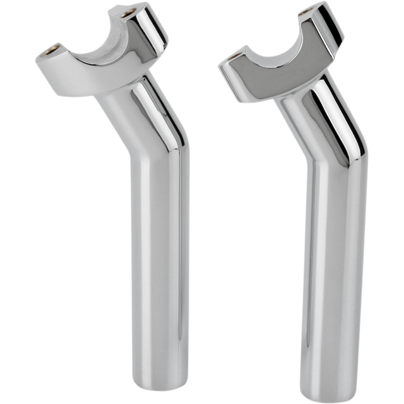 DRAG SPECIALTIES 6.5"PULLBACK RISERS CHR (PR) 0602-0411