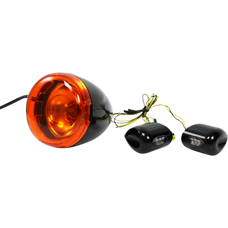 KODLIN ELYPSE LED TURN SIGNAL ROAD GLIDE 2015- UP BLACK K68459