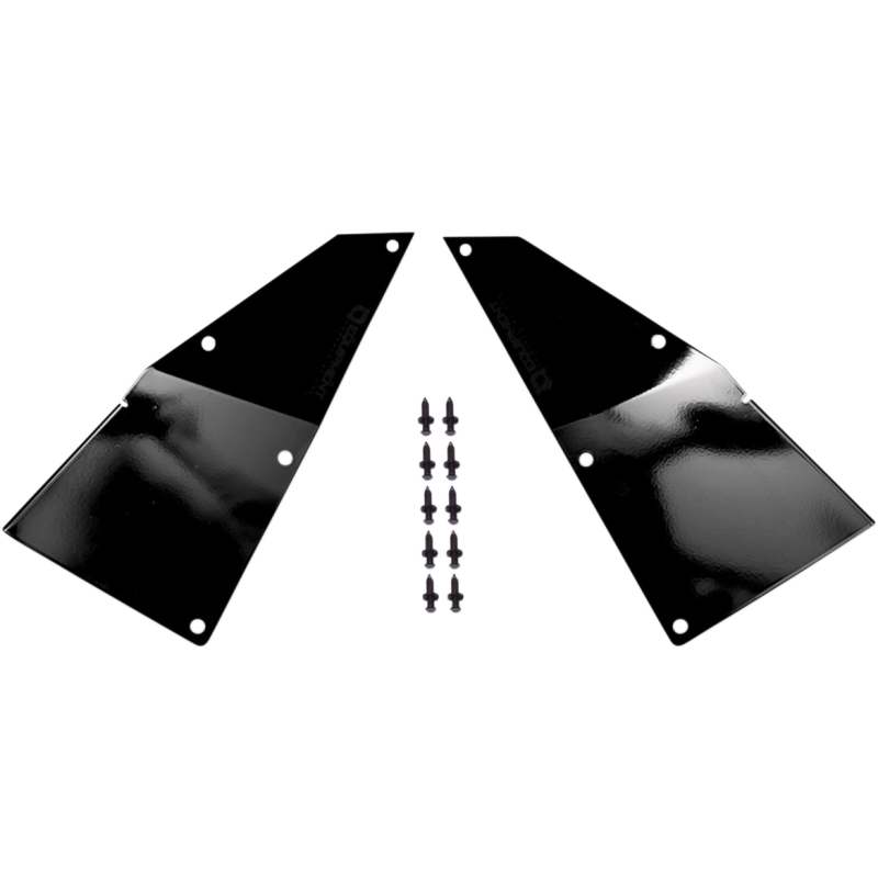 HMF ENGINEERING IQ RADIATOR SCOOPS-18-POLARIS-RZR RS1-BLACK 9356984561