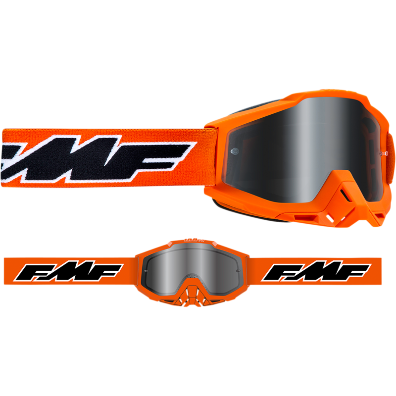 FMF FMF POWERBOMB YOUTH ROCKET ORANGE - MIRROR SILVER LENS F-50048-00003