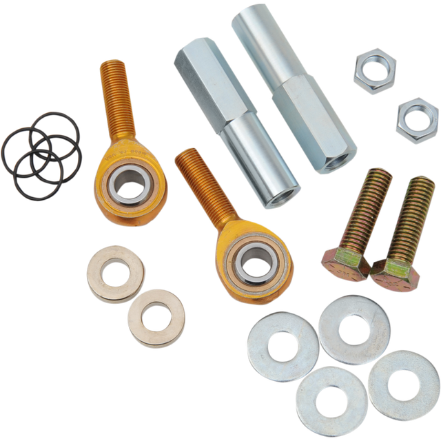 BURLY BRAND ADJUSTABLE SHOCK LOWERING KIT - STANDARD FINISH - LOWERS 0"- B28-250