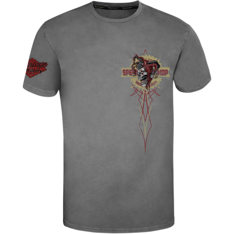 LETHAL THREAT TEE NOBODYSFOOL GRY 3X VV40134XXXL