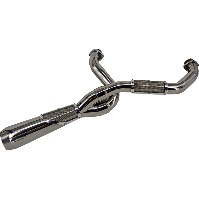 TRASK 2-INTO-1 BIG SEXY EXHAUST SYSTEM - POLISHED TM-5131PO