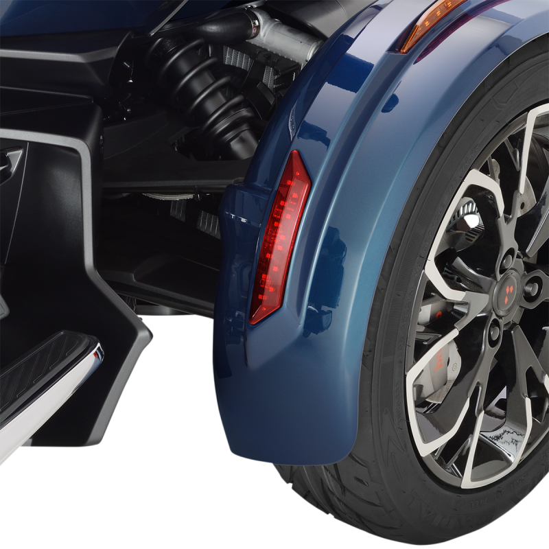 SHOW CHROME REAR FRONT FENDER MARKER LED PR 41-202