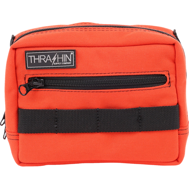 THRASHIN SUPPLY CO. BAG HANDLEBAR TSC ORANGE THB-0025
