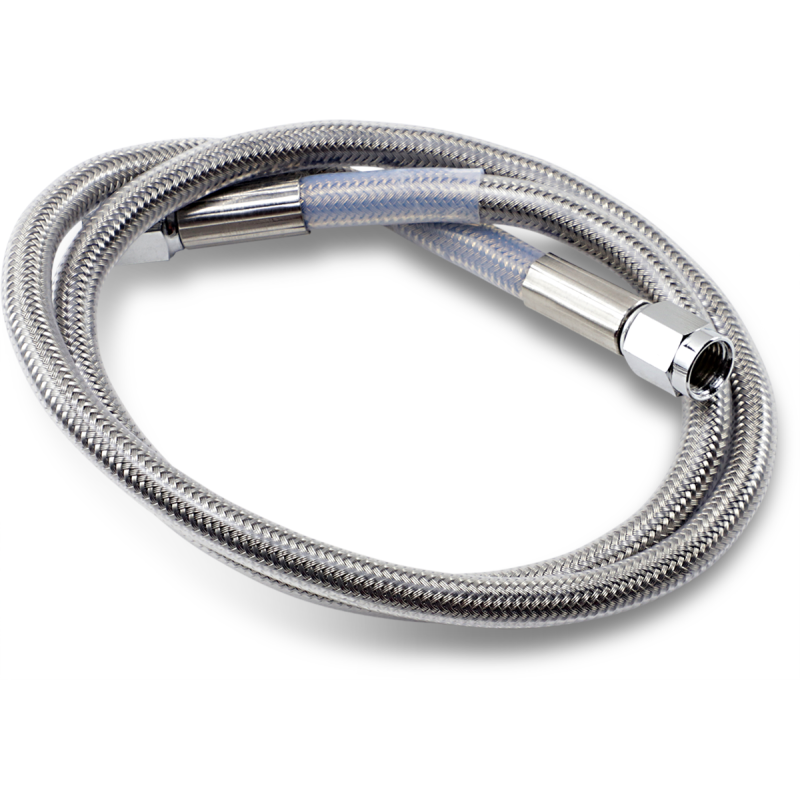 DRAG SPECIALTIES 28" BRAIDED UNIV BRAKE LINE 828