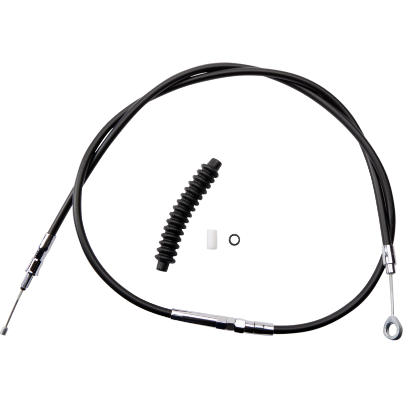 DRAG SPECIALTIES BLACK S/TAIL HE CLUTCH CABLE 4322302HE
