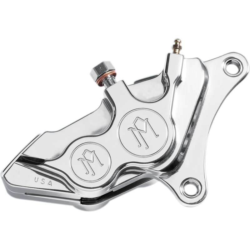 PERFORMANCE MACHINE 00-17 BOLT-ON 4 PIST CHR CALIPER L/H 0053-2919-CH