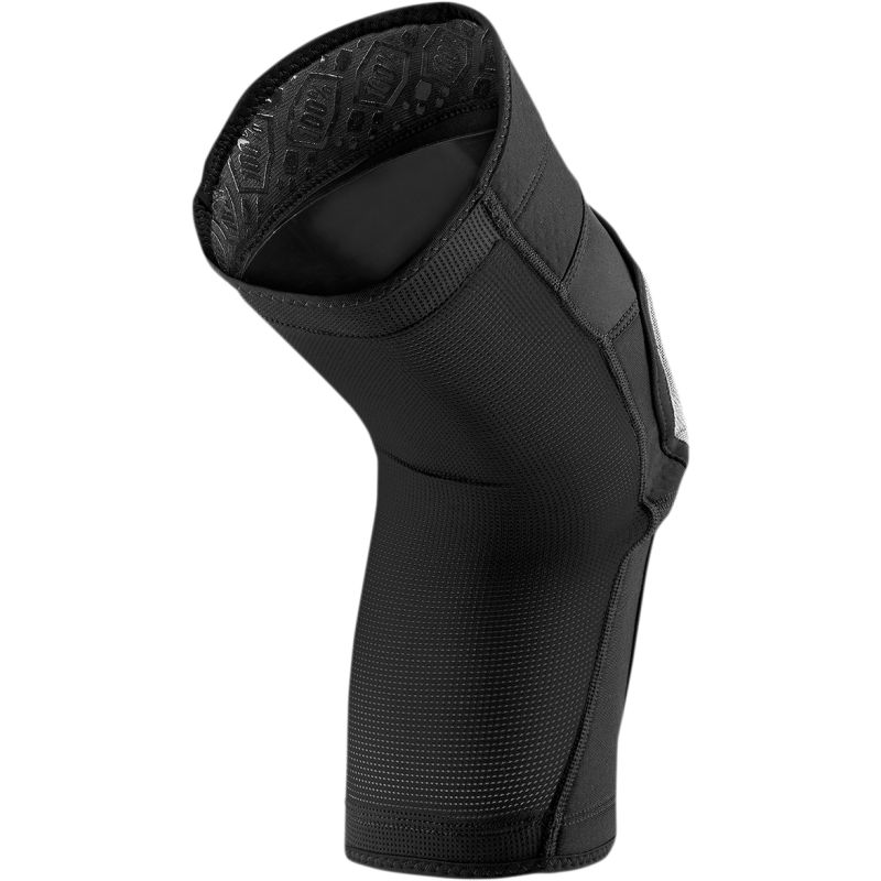 100% RIDECAMP KNEE GUARDS BLACK/GREY MD 70001-00002