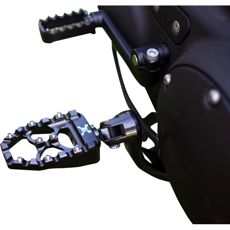 BURLY BRAND MX-EVOLUTION PEGS - BLK (SPORTSTER & DYNA) B13-1015B