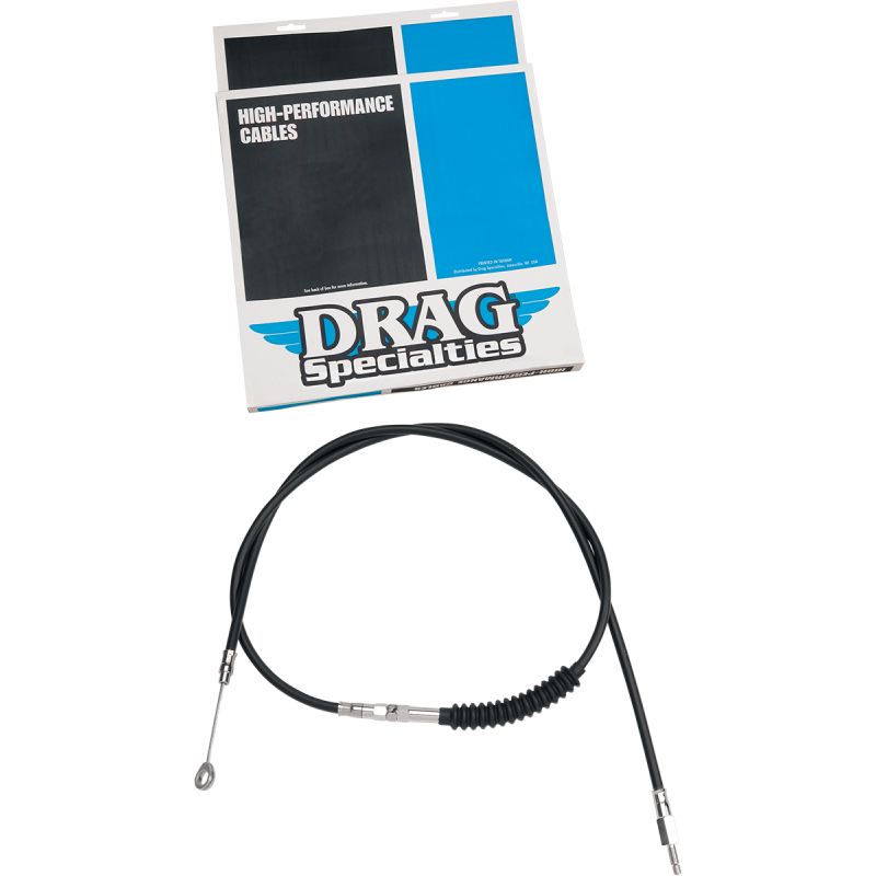 DRAG SPECIALTIES BLACK FXD HE CLUTCH CABLE 4322305HE