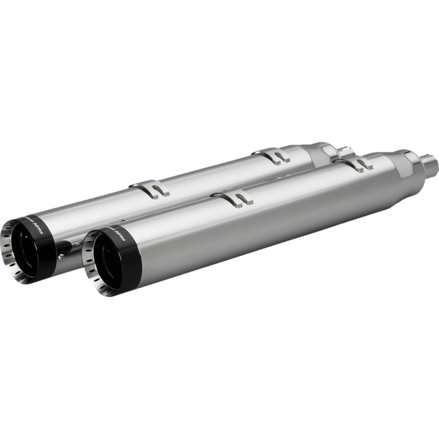 KHROME WERKS 4-1/2" WAR HAMMER MUFFLERS CHROME 202220