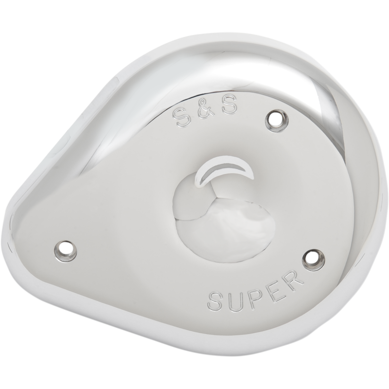 S&S CYCLE CHR A/C COVER F/E/G CARBS S&S 17-0378